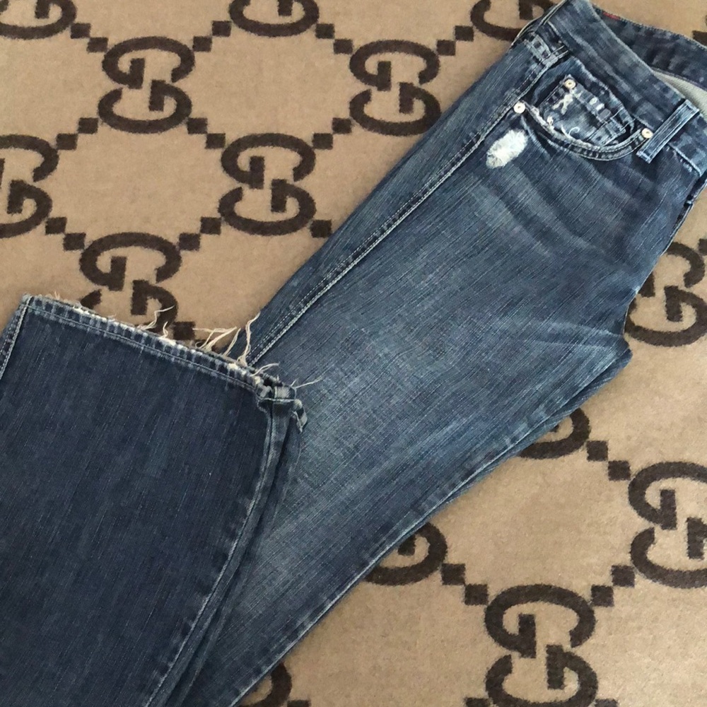 7 for all mankind “A” pocket jeans, Size 25 - Picture 5 of 9